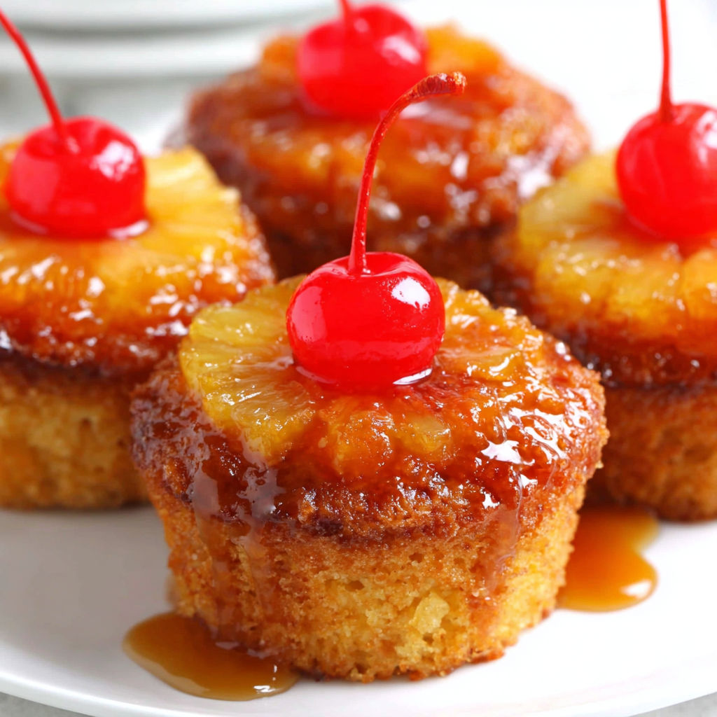 A plate of cake with cherries on top.