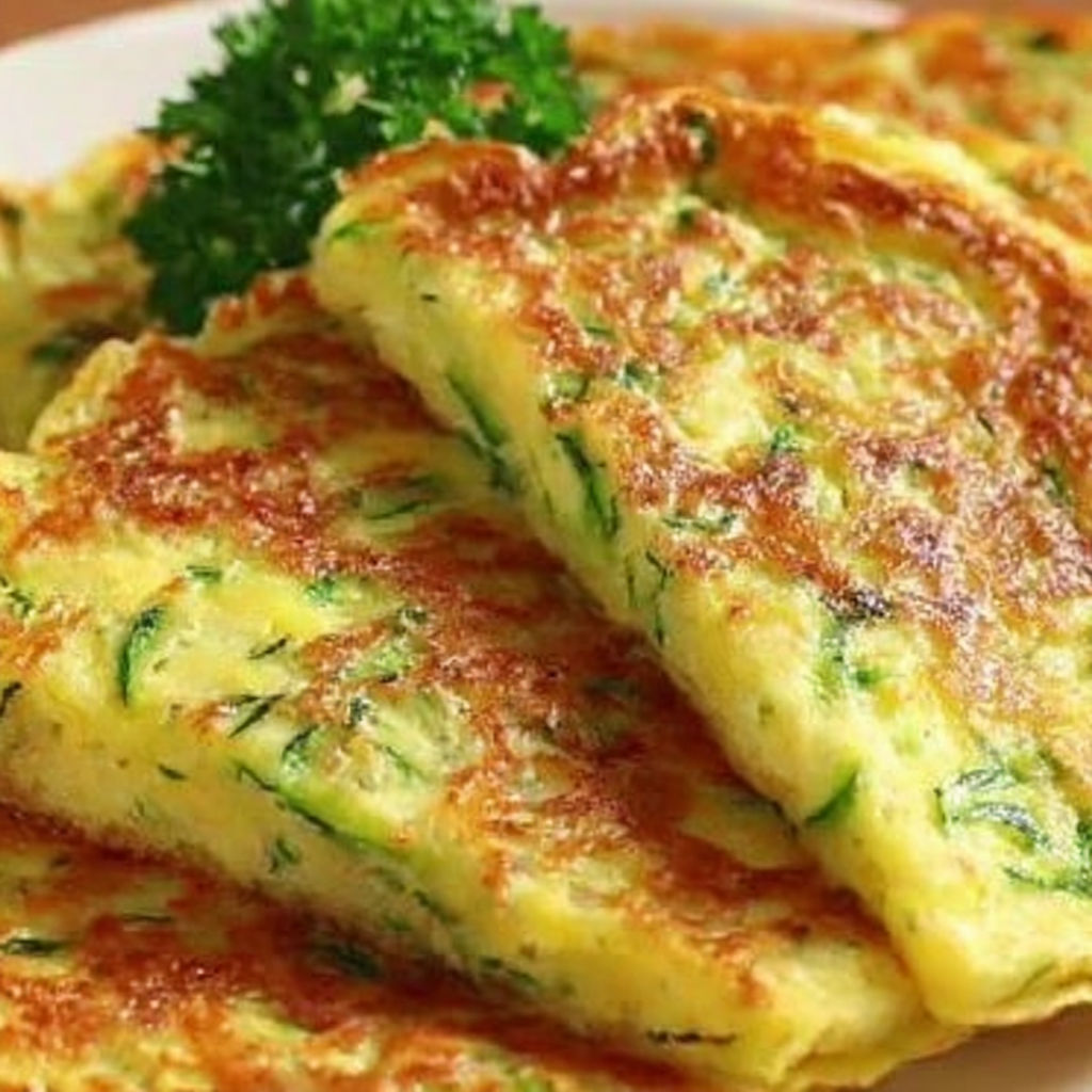 Zucchini-Käse-Pfannkuchen, die sogar Gemüse-Hasser lieben.