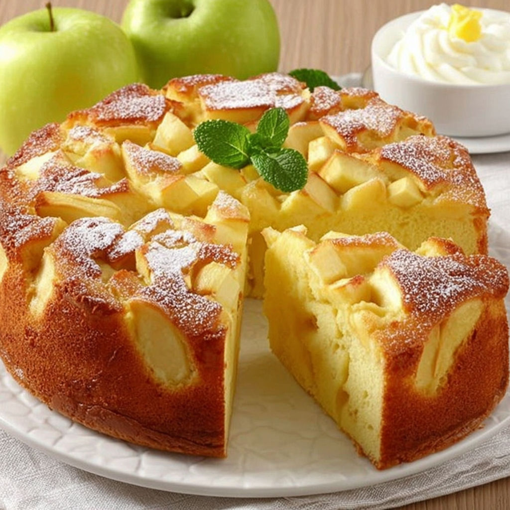 A slice of cake with a green leaf on top.