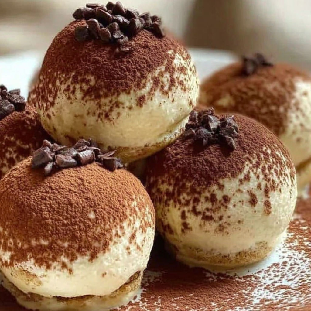 Chocolate covered desserts on a plate.