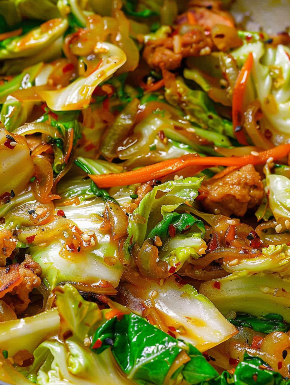 A plate of food with a variety of vegetables and meat.