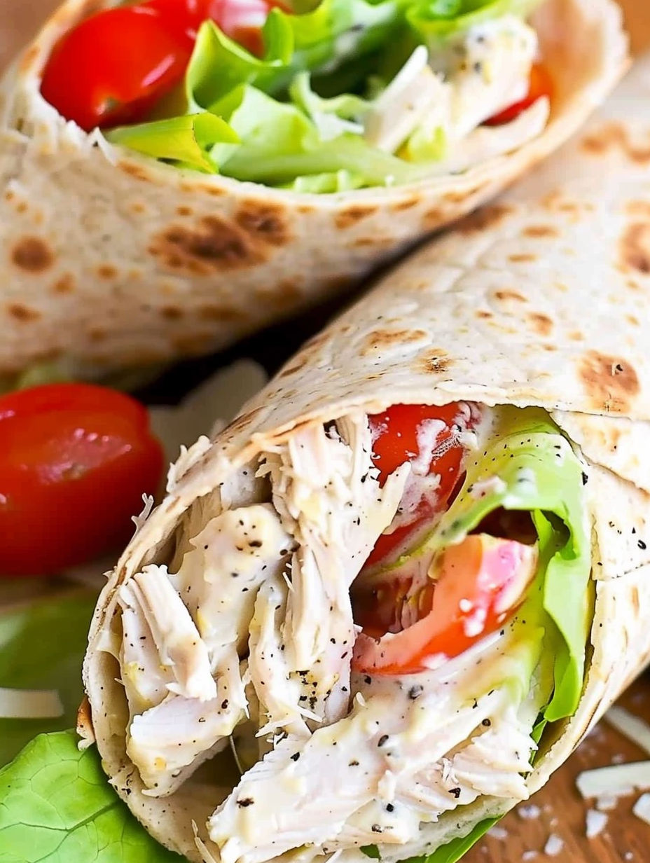 A sandwich with chicken and tomatoes.