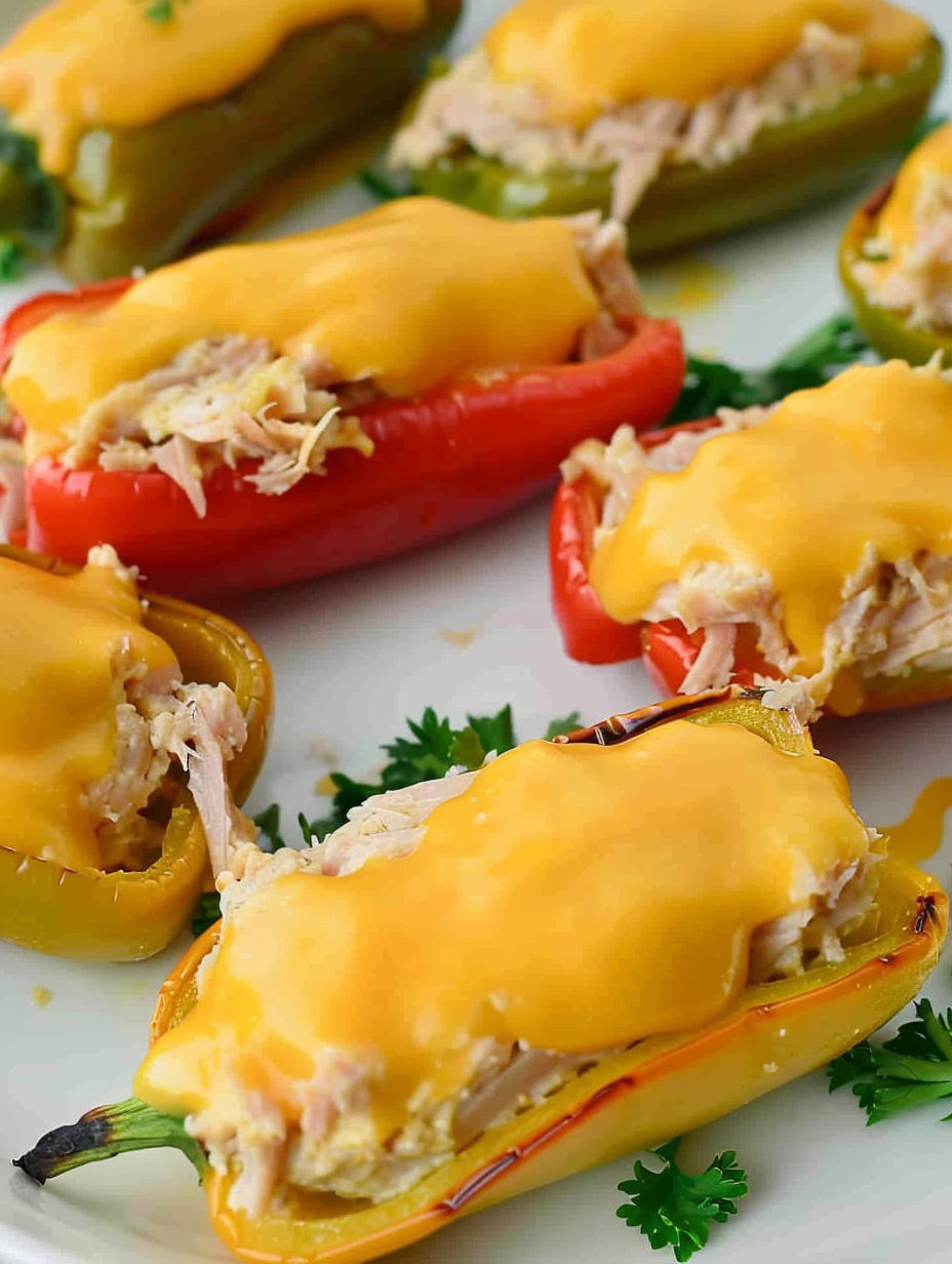 A plate of food with a pepper and cheese on it.