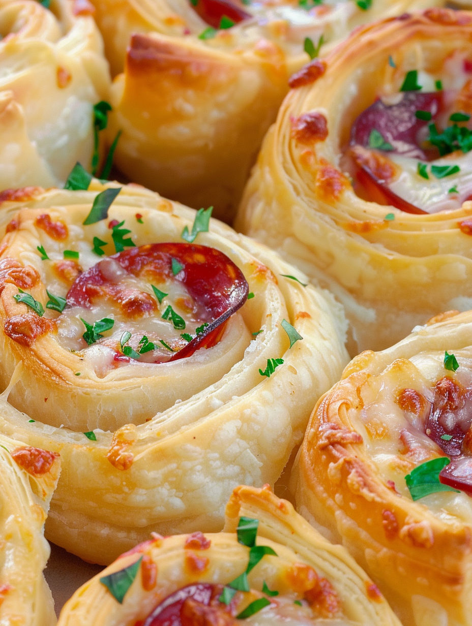 Pizza Pinwheels Recipe.