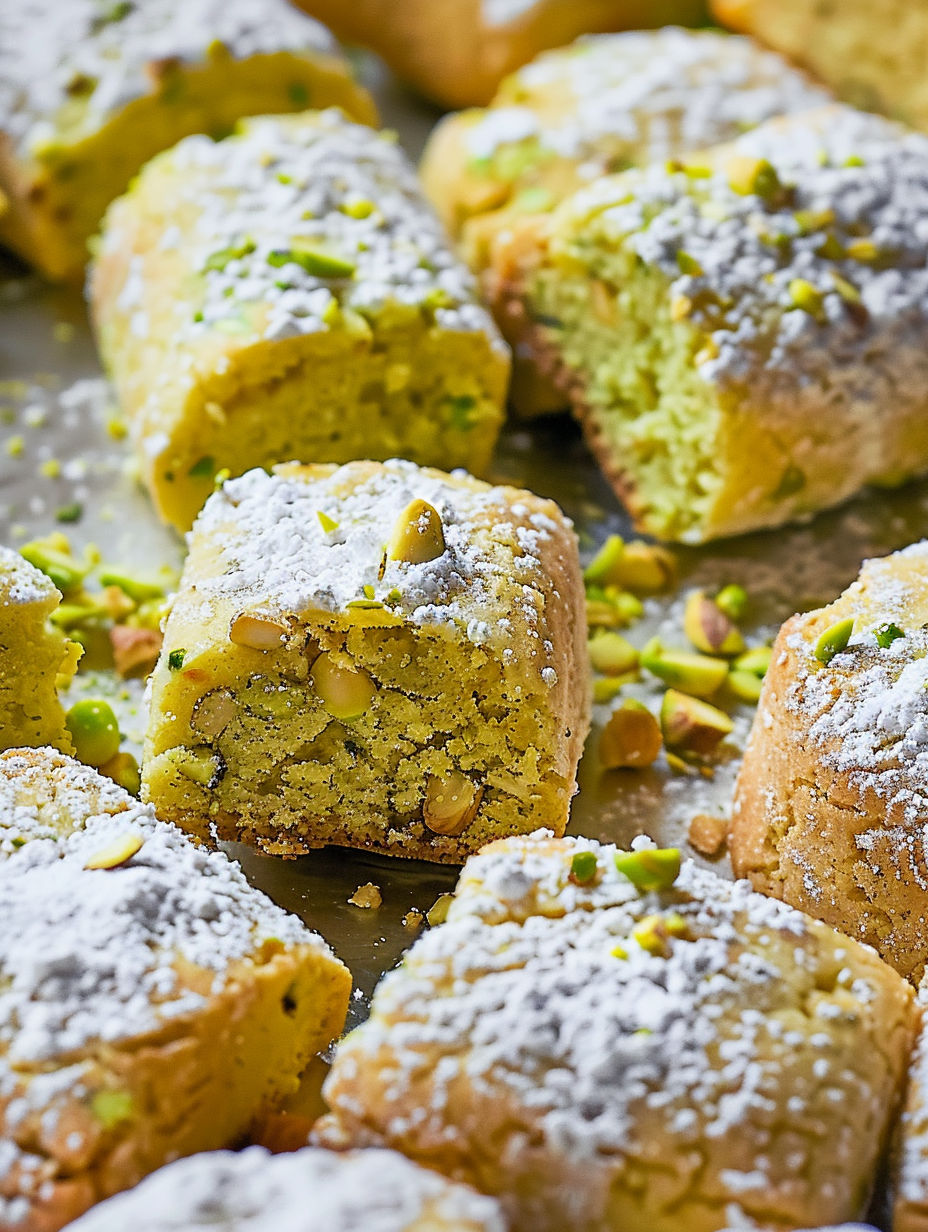 Pistazien Traumstücke.