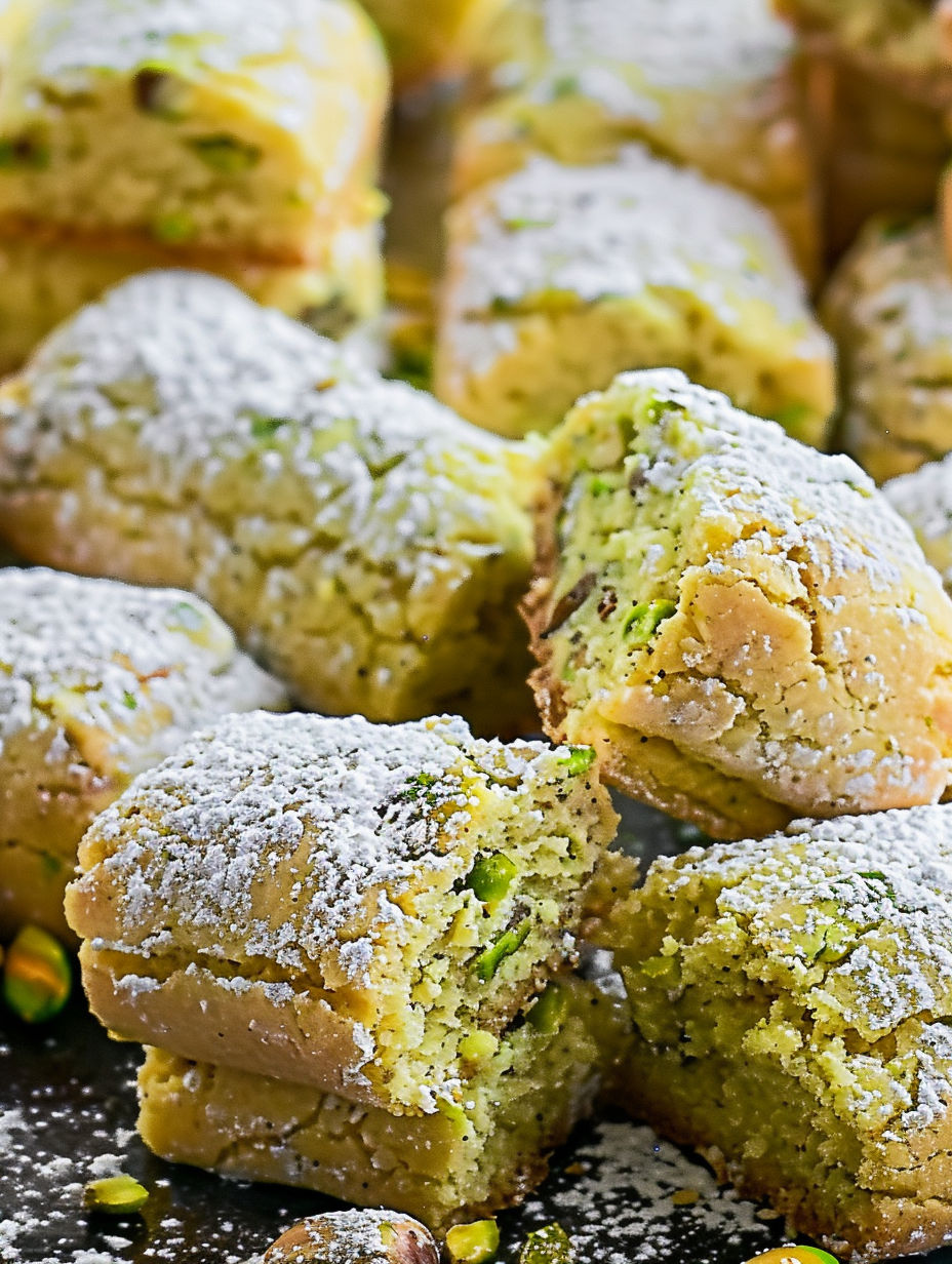 Pistazien Traumstücke.