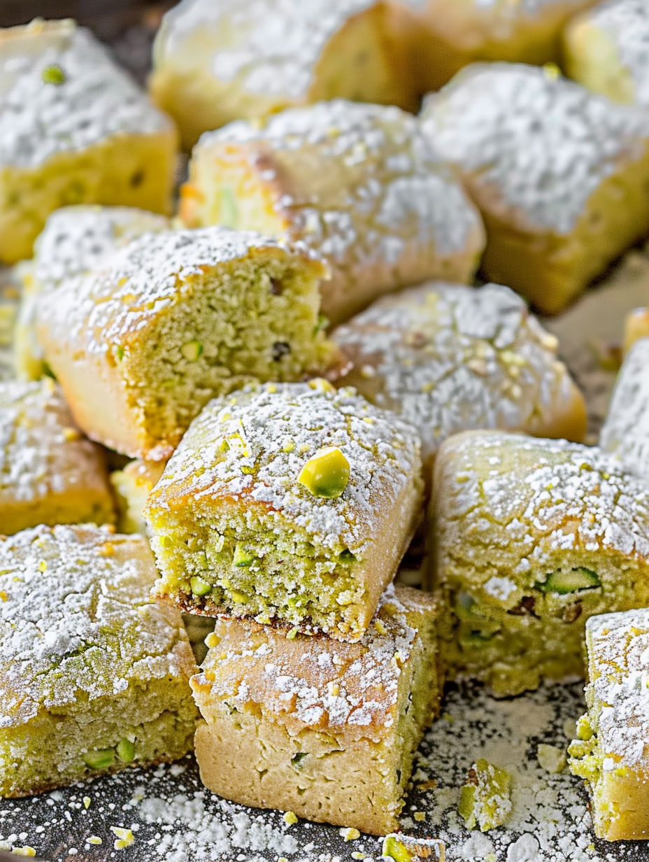 Pistazien Traumstücke.