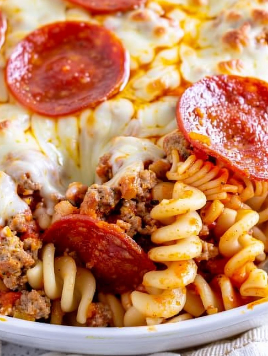 A close up of a pizza with pepperoni and cheese.