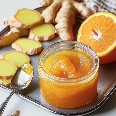 Orangen-Ingwer-Konfitüre