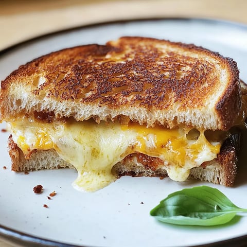 Käse-Sandwich vom Grill – super einfaches Rezept