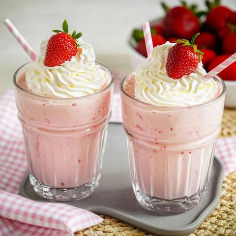 Erdbeermilchshake