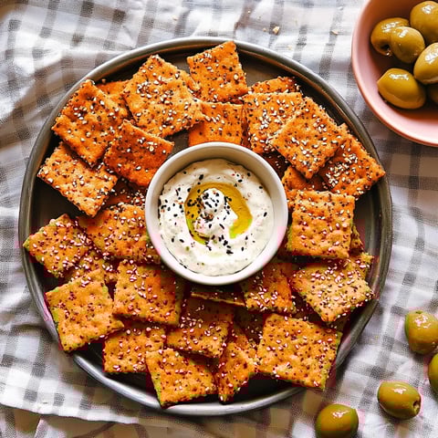 Vegan knusprige Linsencracker – Snack voller Protein