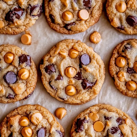 Erdnussbutter Butterscotch Kekse