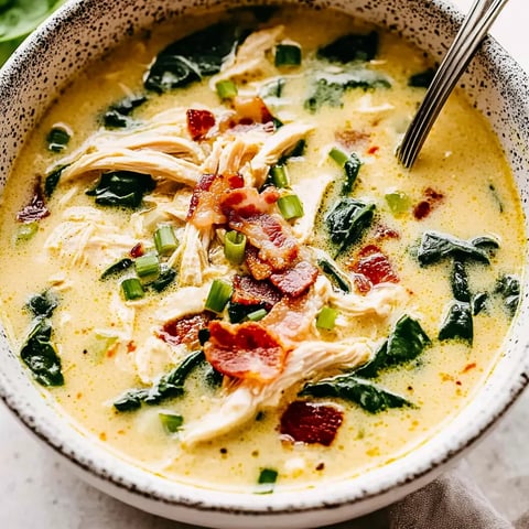 Cremige Crack Hähnchensuppe