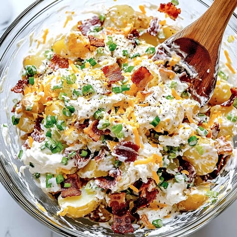 Eine Schüssel voller Salat mit einem Löffel darin.