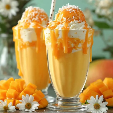 SOMMER MANGO KOKOS FLOAT MILKSHAKE