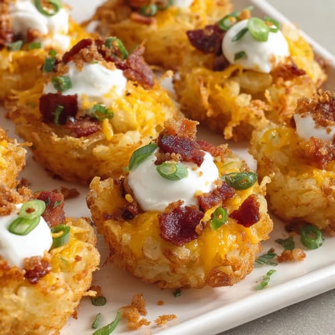 Tater-Tot Becher mit allem