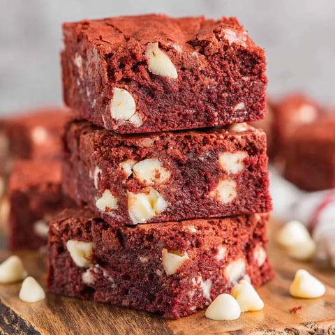 Rote Samt Brownies