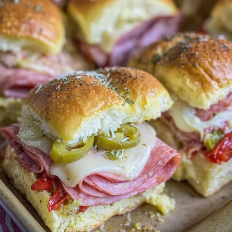 Italienische Sub Sandwiches