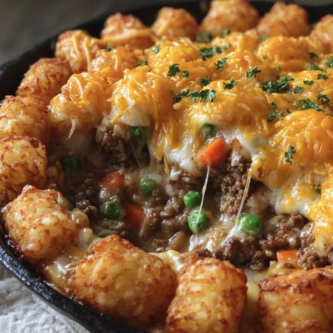 Shepherds Pie Kroketten-Auflauf