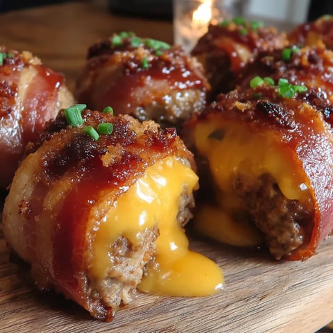 Cheddar BBQ Speckbomben