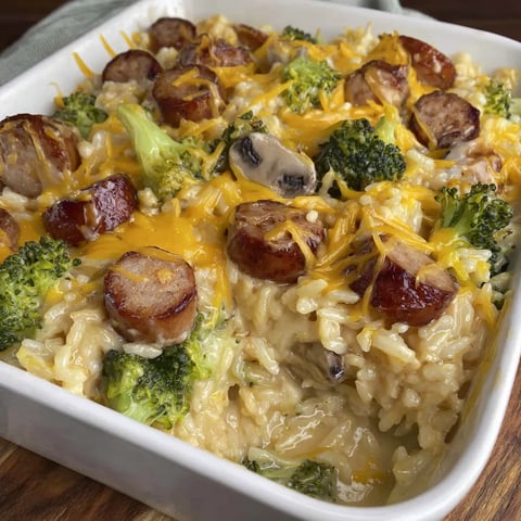 Käse Wurst Auflauf