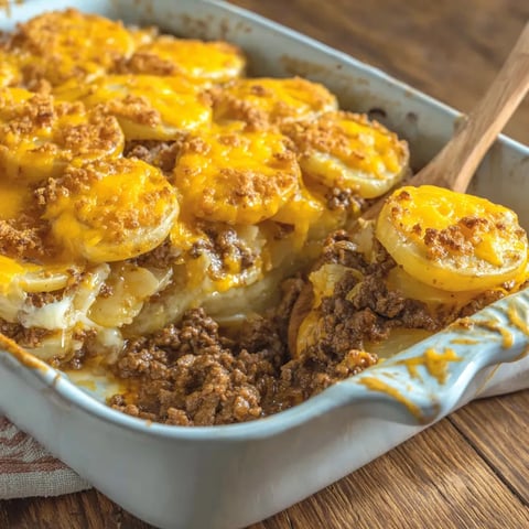 Hackfleisch Kartoffel Auflauf