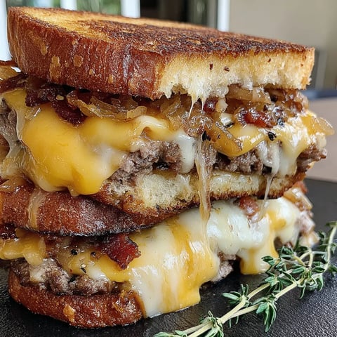 Animal Style Bacon Patty Melt