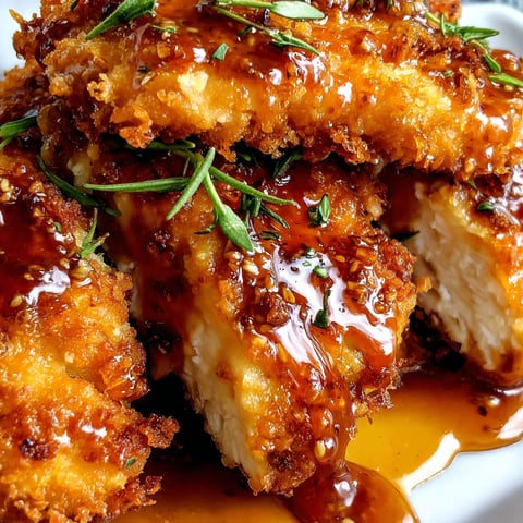 A plate of double crunch honey garlic chicken.
